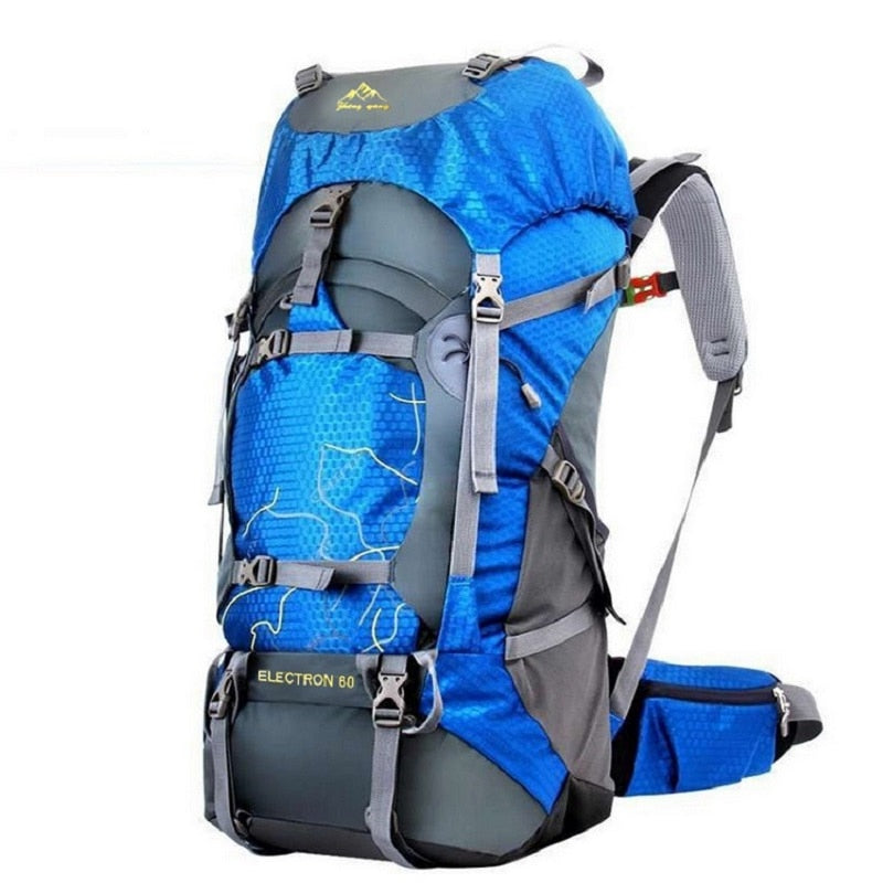 40l/60l Waterproof Outdoor Travel Backpack For Men And Women Hiking Backpack  Fishing Bicycle Portable