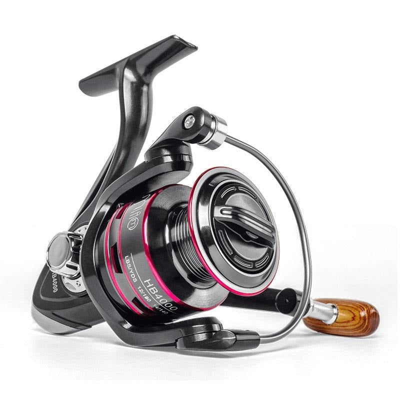Saltwater Spinning Reel with Free Spool Lightweight CNC Aluminum Spool  10+1BBs