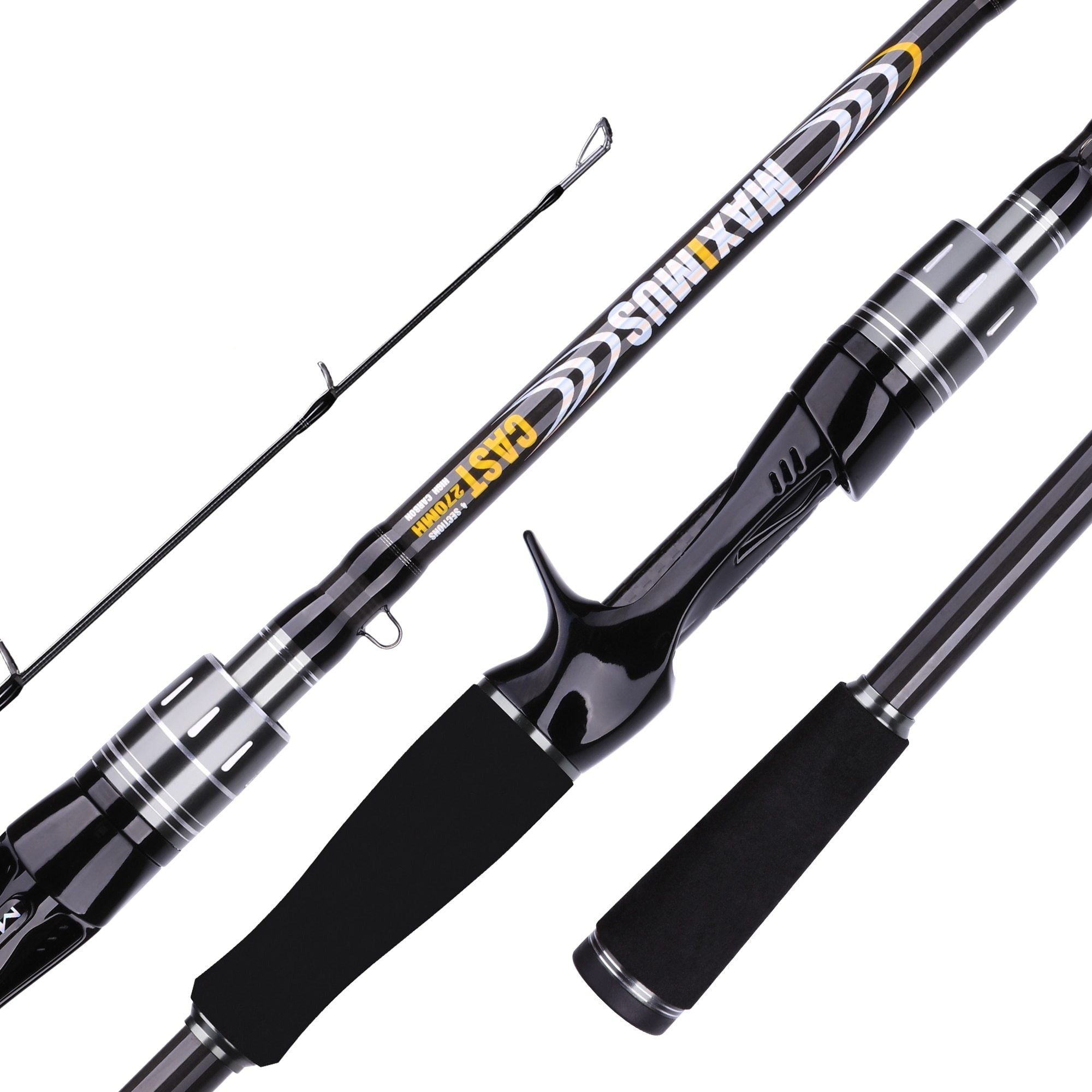 Fishing Lure Rod 2 Sections 1.68M 1.8M UL Spinning Carp Fly