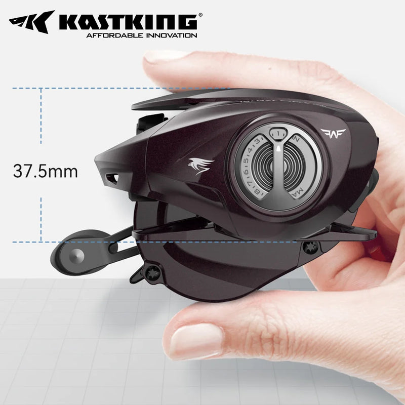 KastKing Valiant Eagle II PRO Bait Finesse System Baitcasting 6KG Max Drag 8.4:1 High-Speed Reel