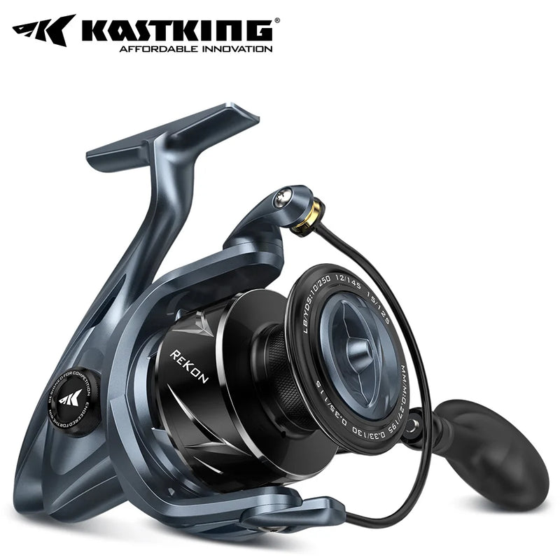 KastKing ReKon Saltwater Spinning Reel – Up to 24KG Drag, Water Resistant, Big Game Fishing Reel