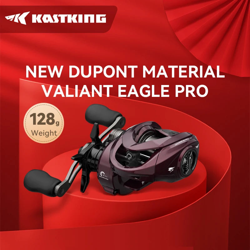 KastKing Valiant Eagle II PRO Bait Finesse System Baitcasting 6KG Max Drag 8.4:1 High-Speed Reel