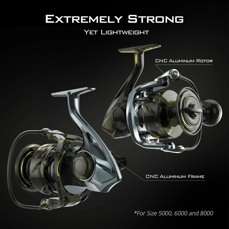 KastKing Kapstan Elite Saltwater Spinning Reel – Built for Big Game Fishing