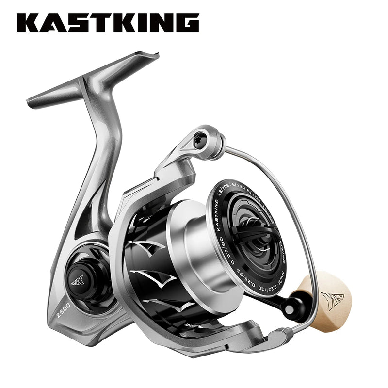 KASTKING Spartacus III Spinning Reel – 8KG Drag, 10+1 Bearings, 6.2:1 Gear Ratio, Lightweight 198g