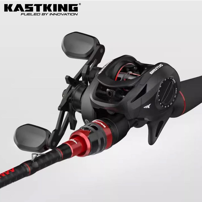 KastKing Brutus Baitcasting Reel 7.2:1 Gear Ratio 8KG Max Drag Magnetic Brake 5+1 Bearings