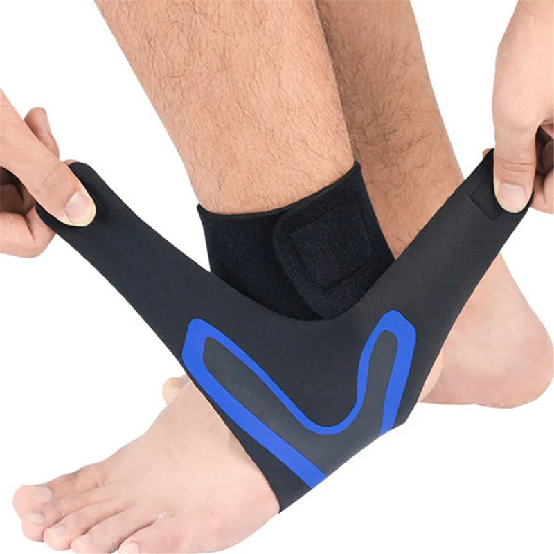 Ankle Brace Support Compression Sleeve – Elastic Plantar Fasciitis Pain Relief Foot Bandage