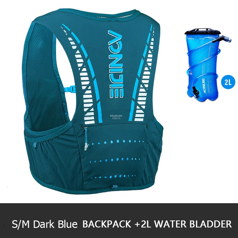 Outdoor Sports 5L Backpack Hydration Pack Rucksack Bag Vest Harness