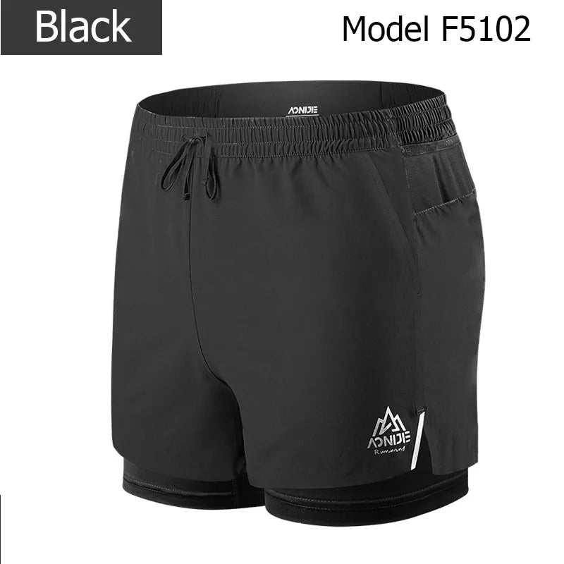 AONIJIE F5102/F5101 Men’s Quick-Dry Sports Shorts | Athletic Shorts with Lining