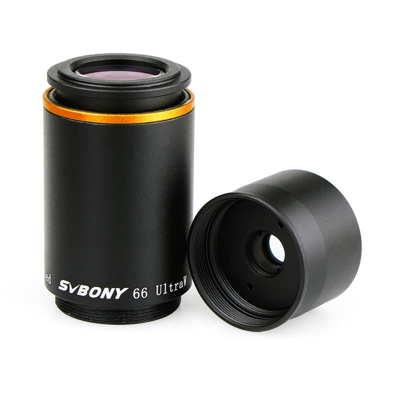 SVBONY 1.25" Ultra Wide Angle Eyepiece Set 6mm 9mm 15mm 20mm 66° FMC for Astronomy Telescopes