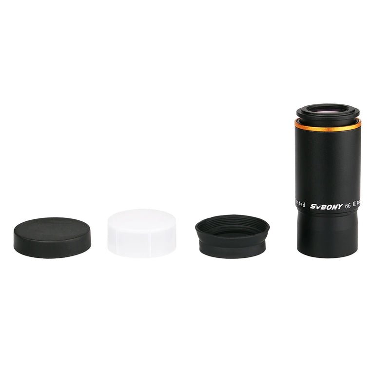 SVBONY 1.25" Ultra Wide Angle Eyepiece Set 6mm 9mm 15mm 20mm 66° FMC for Astronomy Telescopes