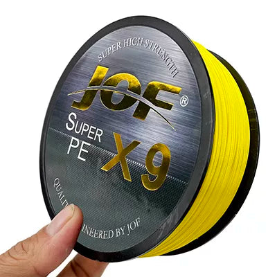 JOF X9/X12 300-500M Braided Line 9/12 Strands MultiColor Multifilament Saltwater PE Line 20-80LB