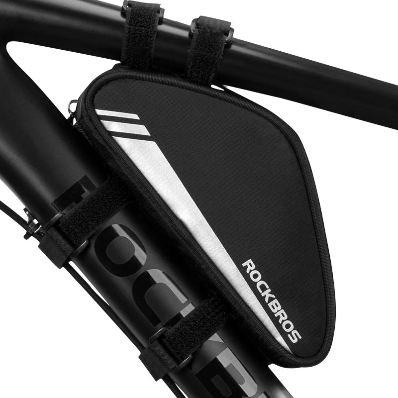 ROCKBROS Triangle Beam Bag - Compact and Reflective Bike Accessory