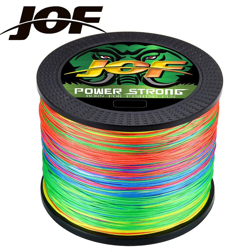 Braided Fishing Line Multifilament Carp Fly 4 Strand 300M 500M 1000M Spinning Extreme PE Strong