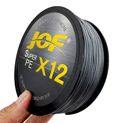 JOF X9/X12 300-500M Braided Line 9/12 Strands MultiColor Multifilament Saltwater PE Line 20-80LB