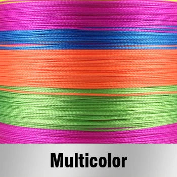 JOF 300M 500M 1000M Braided Fishing Line 8/4 Strands PE Multifilament Super Strong 18-88LB