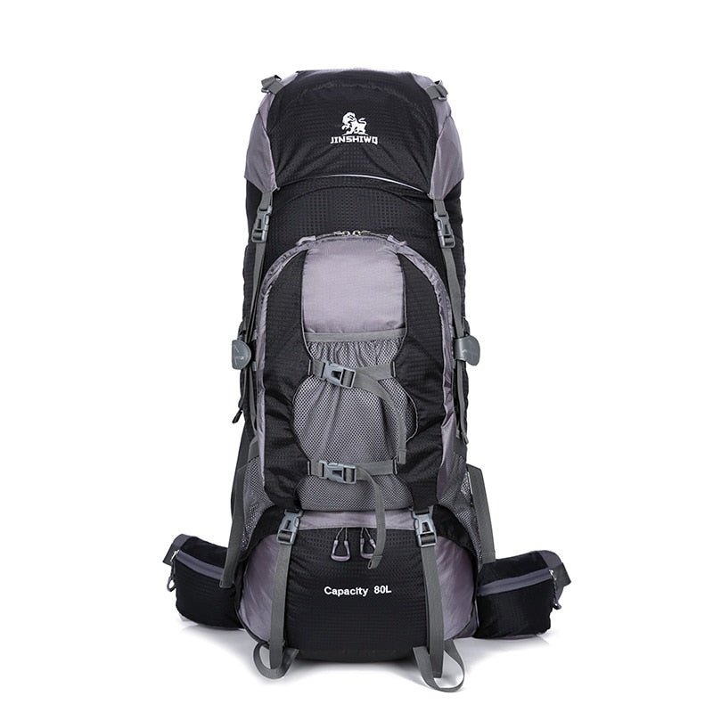 80L Camping Hiking Backpacks Big Outdoor Bag Backpack Nylon superlight Sport Travel Bag Aluminum