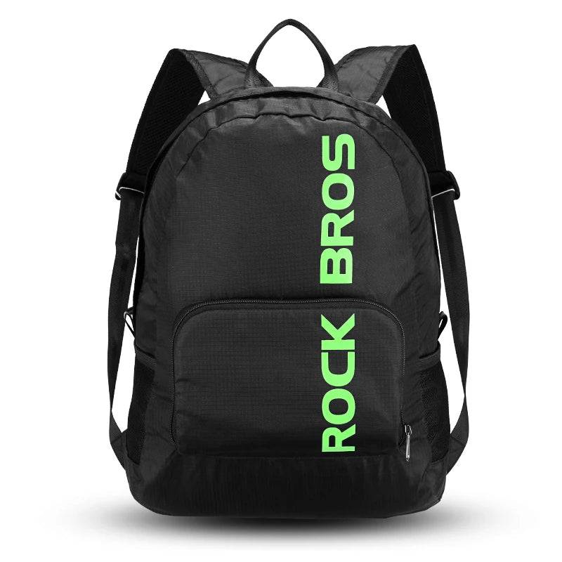 ROCKBROS Portable Rainproof Foldable Sports Backpack for Hiking, Camping, Cycling, and Travel