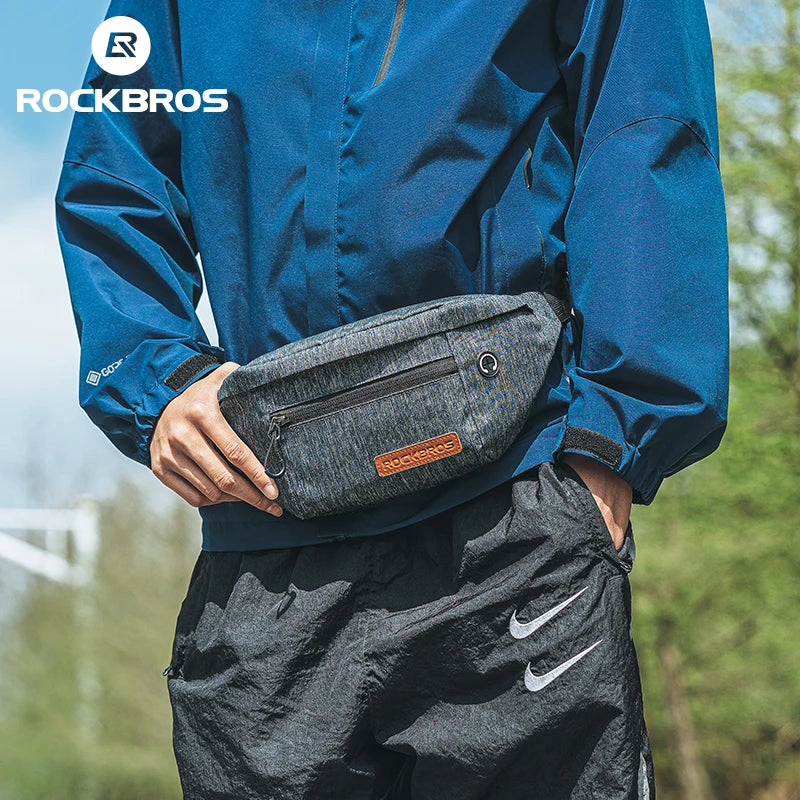 ROCKBROS Cycling Waist Bag - Lightweight, Durable, and Multifunctional