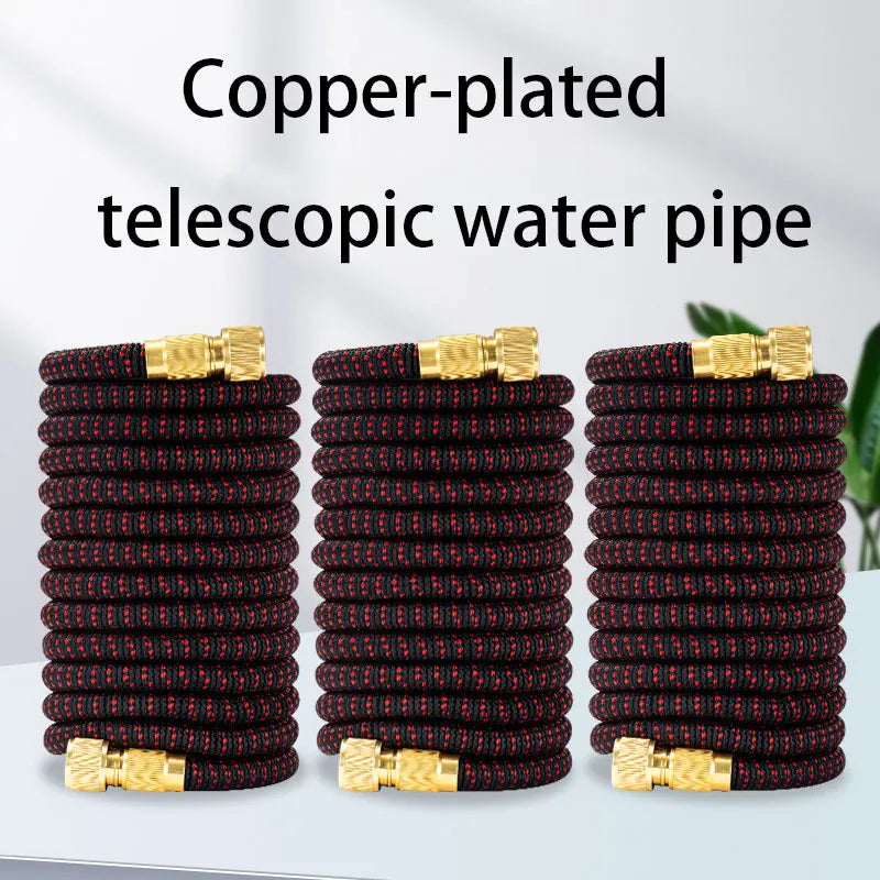 Telescopic Magic Garden Hose | Durable Expandable Water Hose with TPE Inner Tube