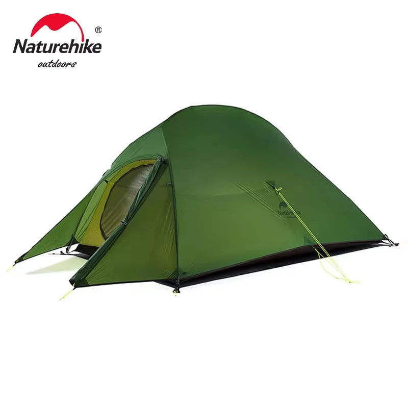 Naturehike Cloud Up Series - Lightweight, All-Season Camping Tents for 1-3 People