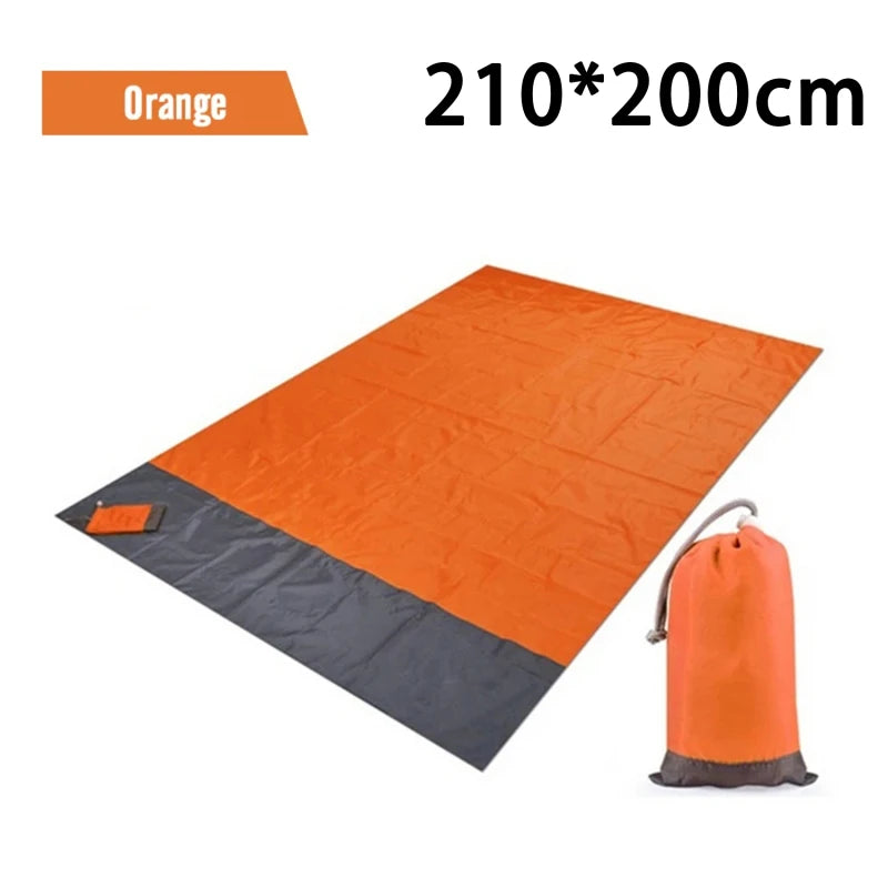 Waterproof Beach Mat: Extra Large Portable Picnic Blanket for Camping and Outdoor Activities