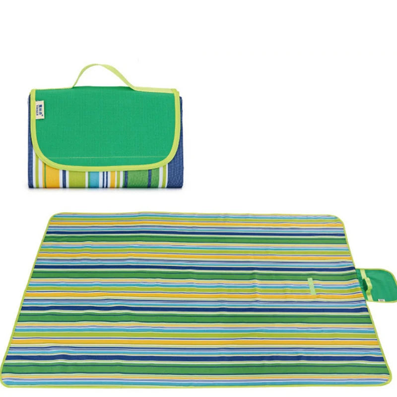 Waterproof Foldable Camping Mat – Picnic Blanket for Beach, Baby Play, & Outdoor Adventures