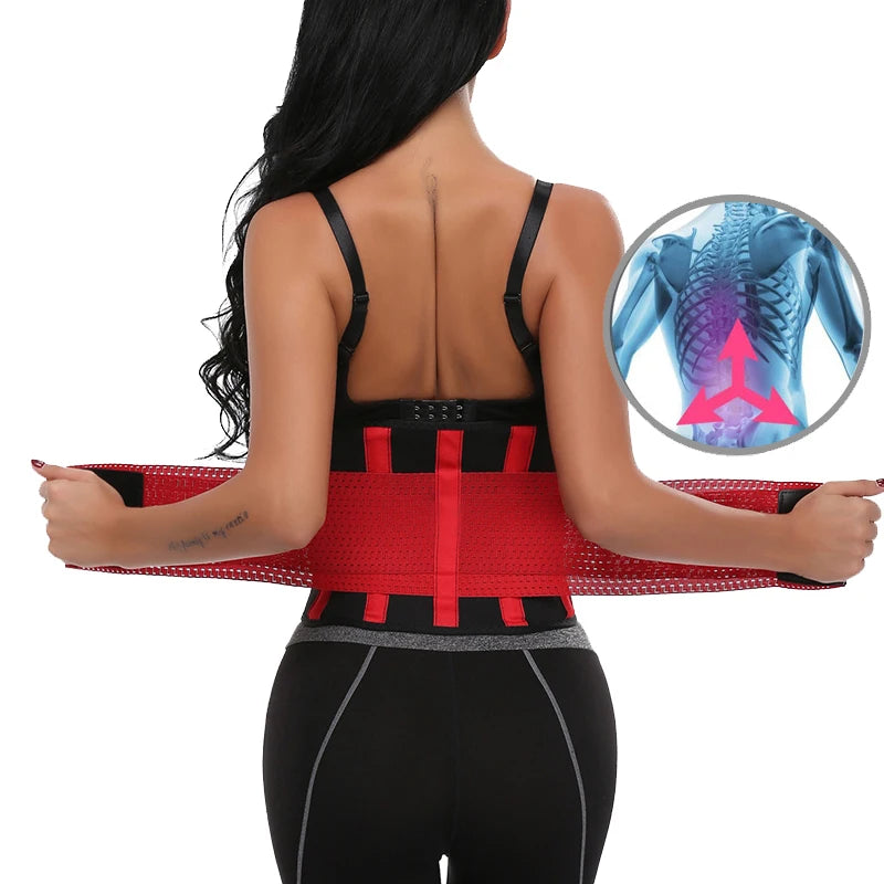 Xtreme Power Thermo Waist Trainer Belt Body Shaper, Trimmer, Cincher Wrap Workout Shapewear Slimming