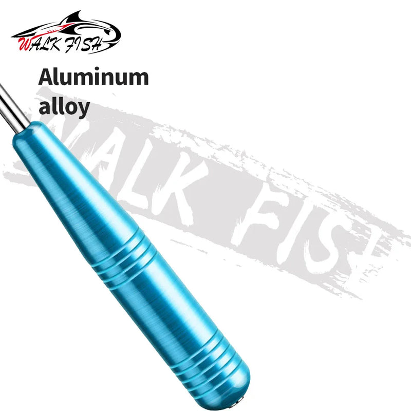 WALK FISH Stainless Steel Hook Remover - Quick Decoupling Fishing Tool (Portable & Durable)