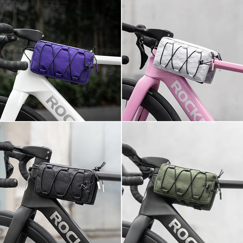 ROCKBROS Top Tube Bike Bag | Floating Installation Bicycle Pannier Bag with Large Capacity