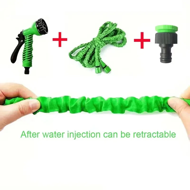 High-Pressure Expandable Magic Hose | Multi-Function Garden Watering & Car Wash Pipe