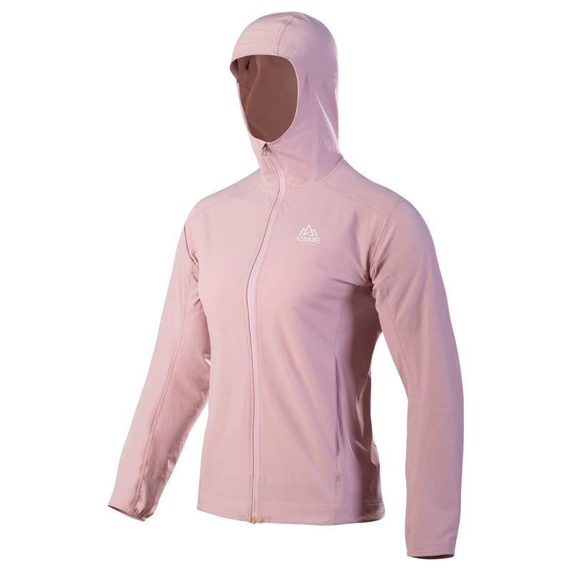 AONIJIE FW5136 Women’s Waterproof Hooded Sports Jacket: Lightweight Windbreaker for Running & Hiking