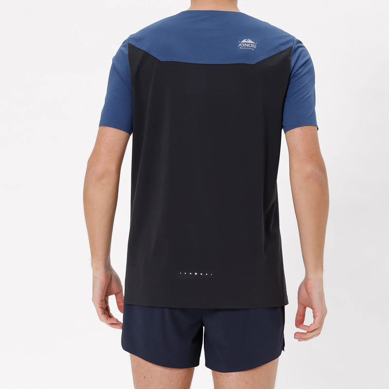 AONIJIE Men's Quick-Dry Seamless Running T-Shirt | Ultralight Marathon Training Tee