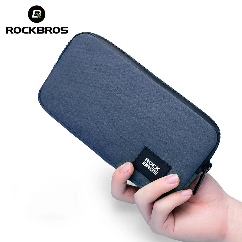 ROCKBROS Universal Mobile Phone Protective Bag – Compact Cycling Storage Case for Coins & Tools