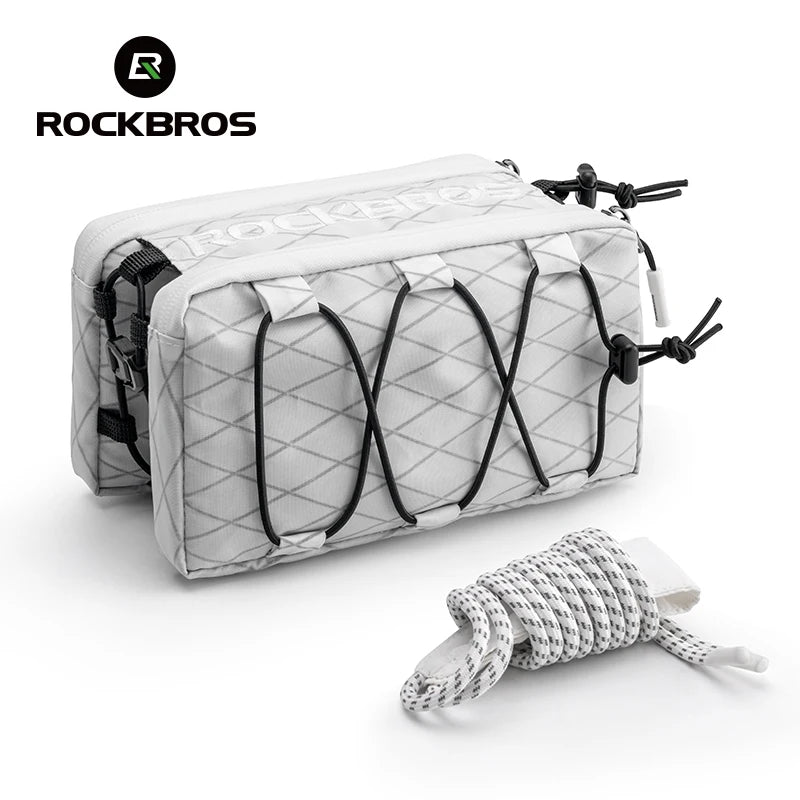 ROCKBROS Top Tube Bike Bag | Floating Installation Bicycle Pannier Bag with Large Capacity