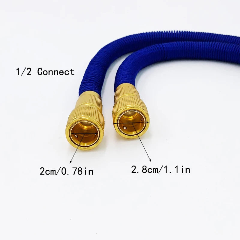 25FT-150FT Flexible Expandable Garden Hose | Magic Watering Hose with Connector for Car Wash