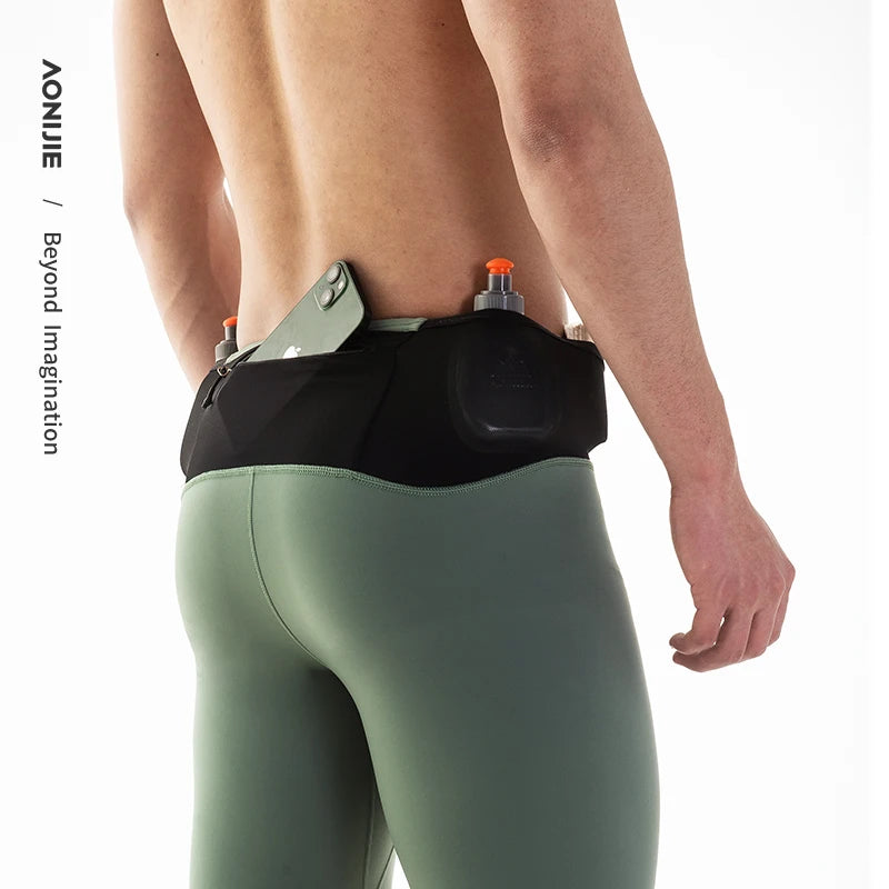 AONIJIE FM5120 Men’s Quick-Dry Compression Shorts | Elastic Fifth Pants for Running & Cycling