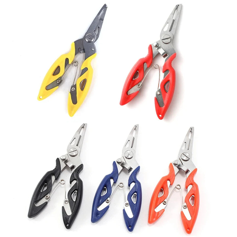 Multifunction Fishing Pliers Tools Set for Winter Tackle, Knitting Flies, and Braiding