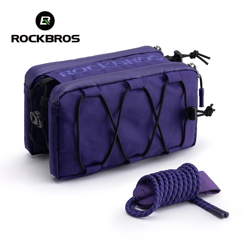 ROCKBROS Top Tube Bike Bag | Floating Installation Bicycle Pannier Bag with Large Capacity