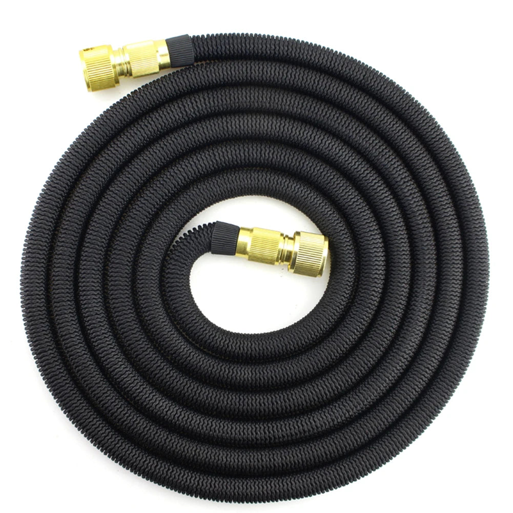 17-100FT Expandable Garden Hose | Flexible High-Pressure Hose for Irrigation & Car Washing