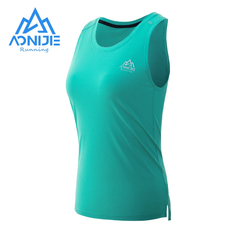 AONIJIE FW5129 Women’s Quick-Dry Breathable Tank Top | Sleeveless Sports Vest for Gym & Running