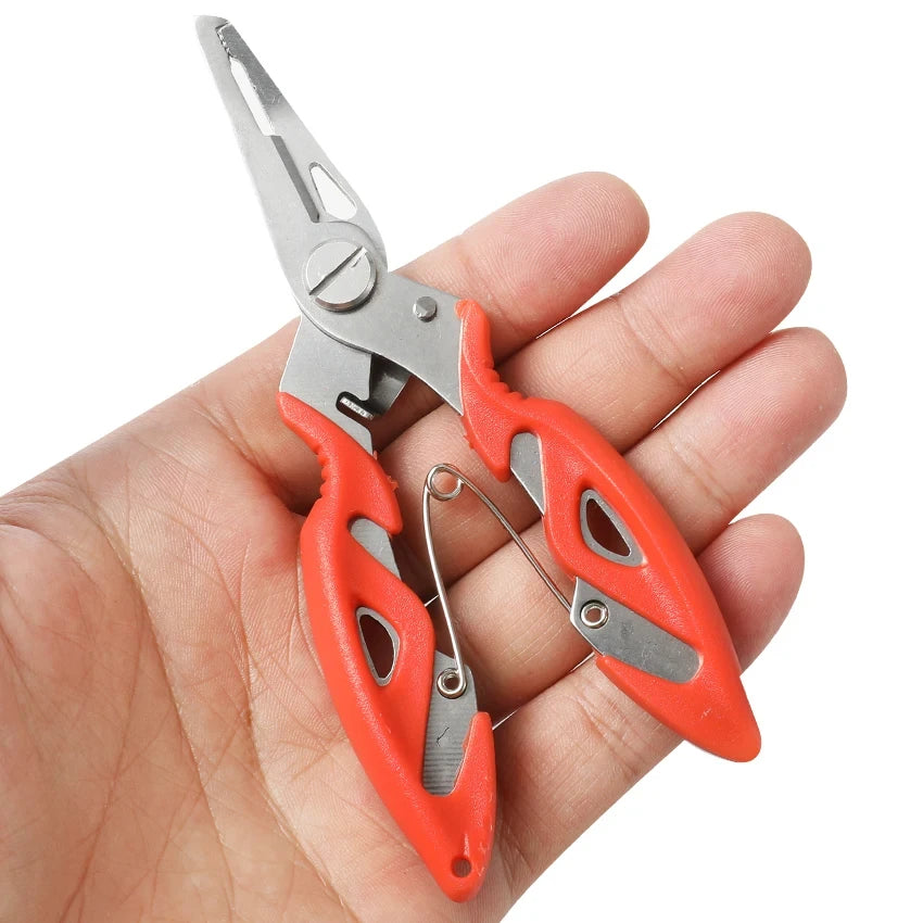 Multifunction Fishing Pliers Tools Set for Winter Tackle, Knitting Flies, and Braiding