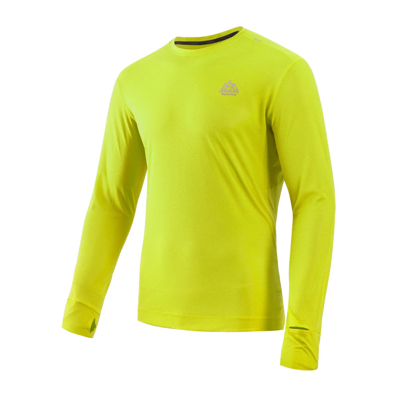 AONIJIE FM5127 Men’s Quick-Dry Running T-Shirt | Long Sleeves with Finger Holes for Training