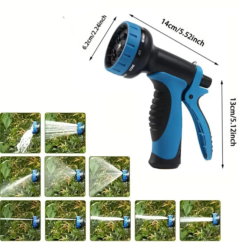 Expandable Garden Hose with High-Pressure Water Gun | 25FT-100FT Flexible Gardening Tool