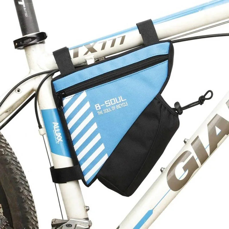 Waterproof Triangle Bike Bag for Frame, Cycling Front Bag, Bicycle Accessories for Water Bottle