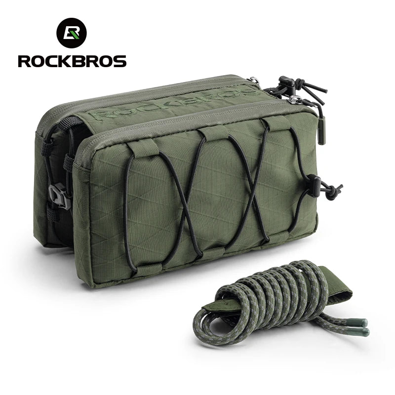 ROCKBROS Top Tube Bike Bag | Floating Installation Bicycle Pannier Bag with Large Capacity