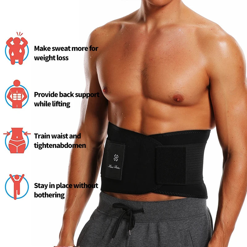 Orthopedic Back Support Belt for Men Waist Trainer, Slimming Girdle, Body Shaper Reductive Shapewear