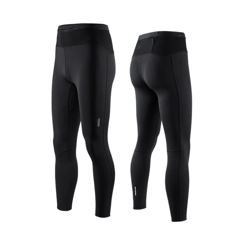 AONIJIE FM5121 Men’s Compression Pants | Quick-Dry Tights with Pocket for Running & Fitness