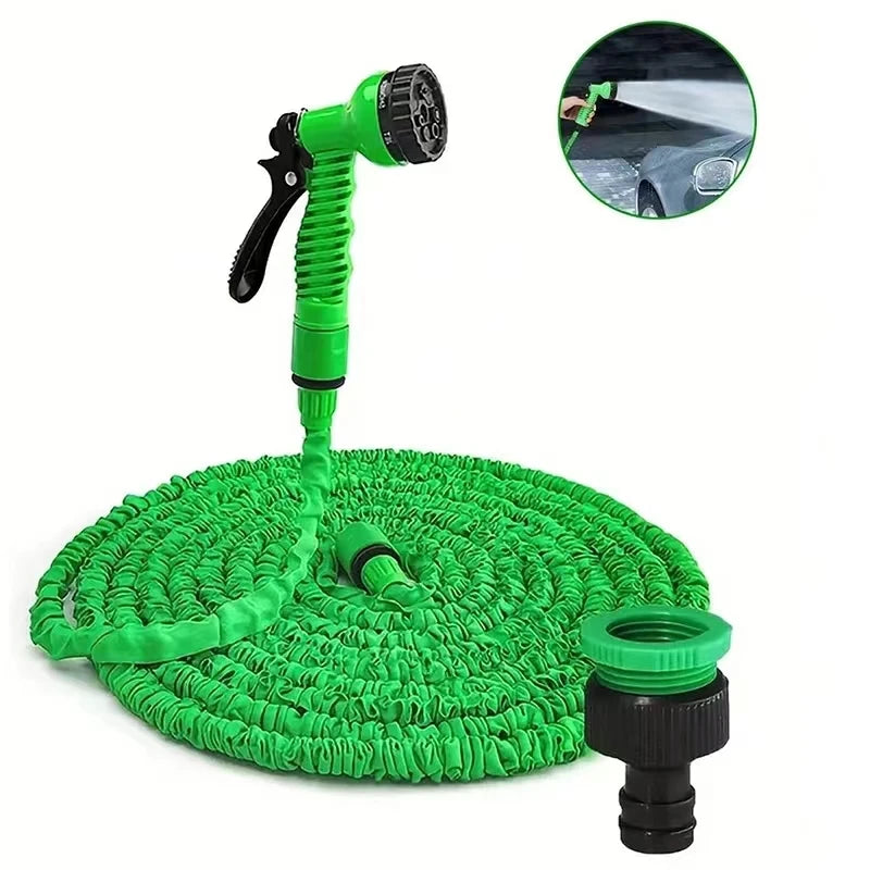 High-Pressure Expandable Magic Hose | Multi-Function Garden Watering & Car Wash Pipe