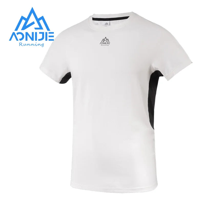 AONIJIE FM5157 Men’s Quick-Dry Running T-Shirt | Breathable Short Sleeve Gym Tee for Summer