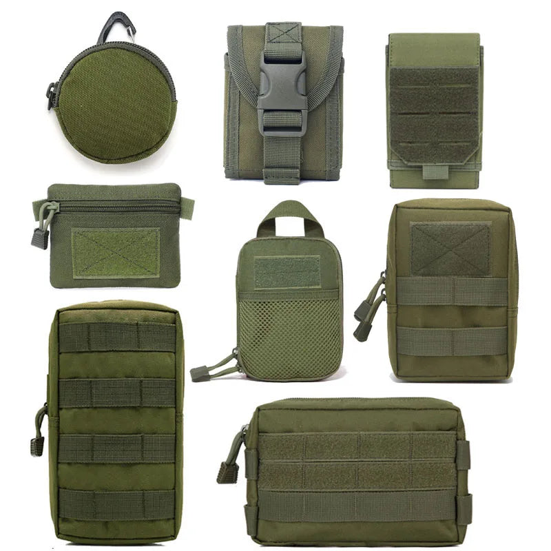 Ophidian Tactical MOLLE Waist Bag - EDC Gear Pouch for Hunting, Camping, and Outdoor Sports